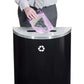 24 Half-Round Recycling Can